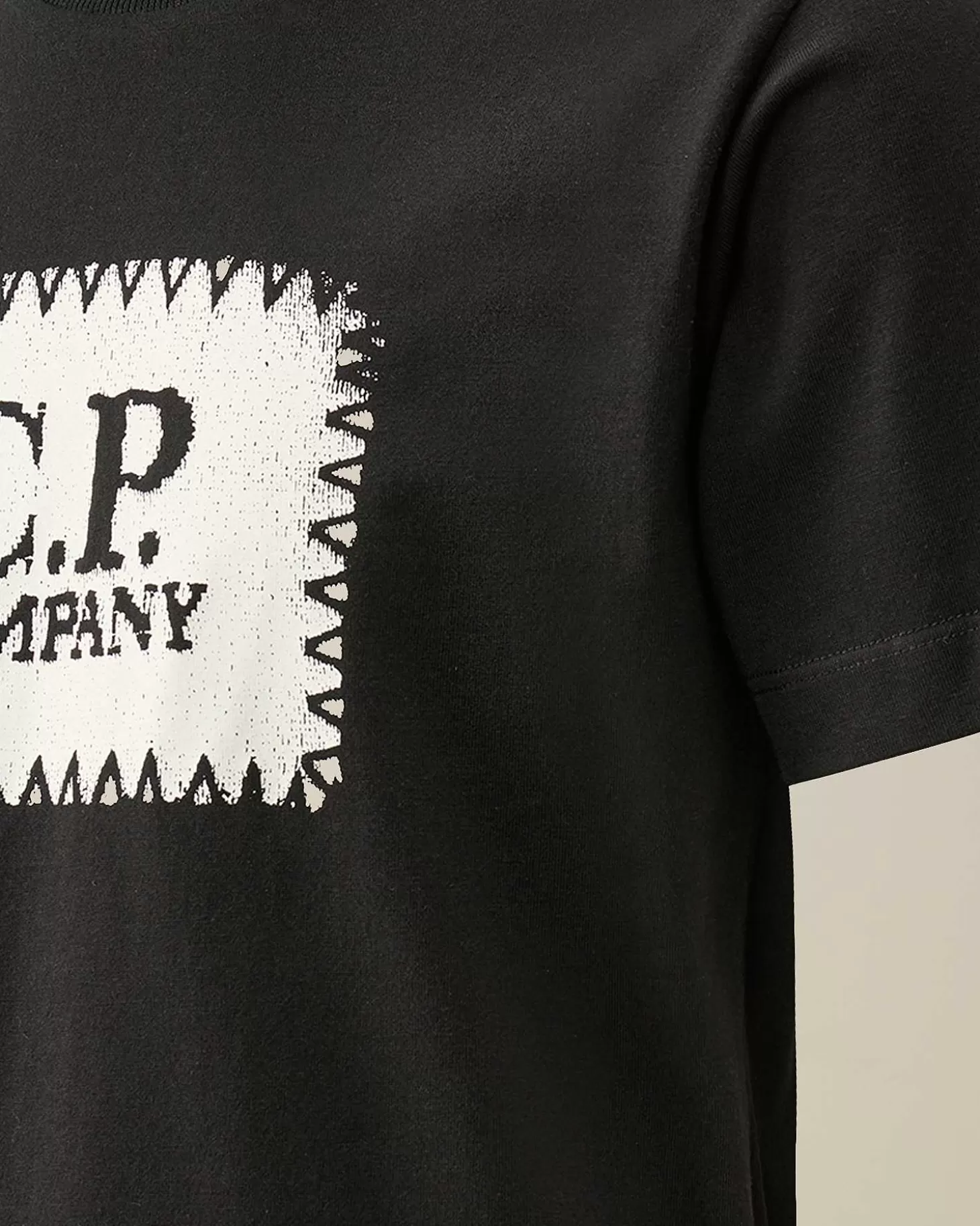 u16_cotton_jersey_301_label_style_logo_tshirt_4-8.webp Kids C.P. Company Vêtements 4-8 Ans^U16 Cotton Jersey 30/1 Label Style Logo T-Shirt