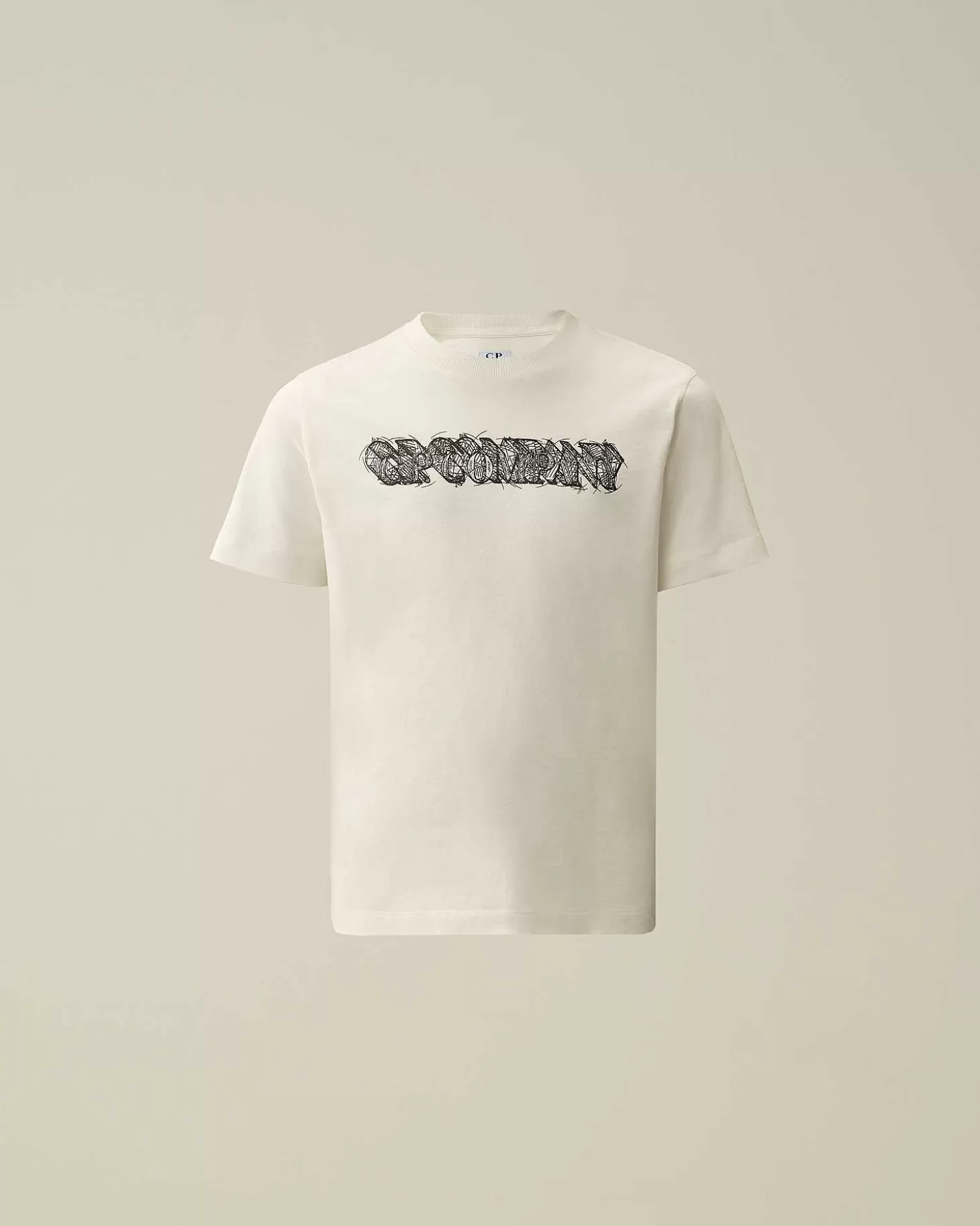 u16_cotton_jersey_301_logo_tshirt_2-7.webp Kids C.P. Company Vêtements 4-8 Ans^U16 Cotton Jersey 30/1 Logo T-Shirt