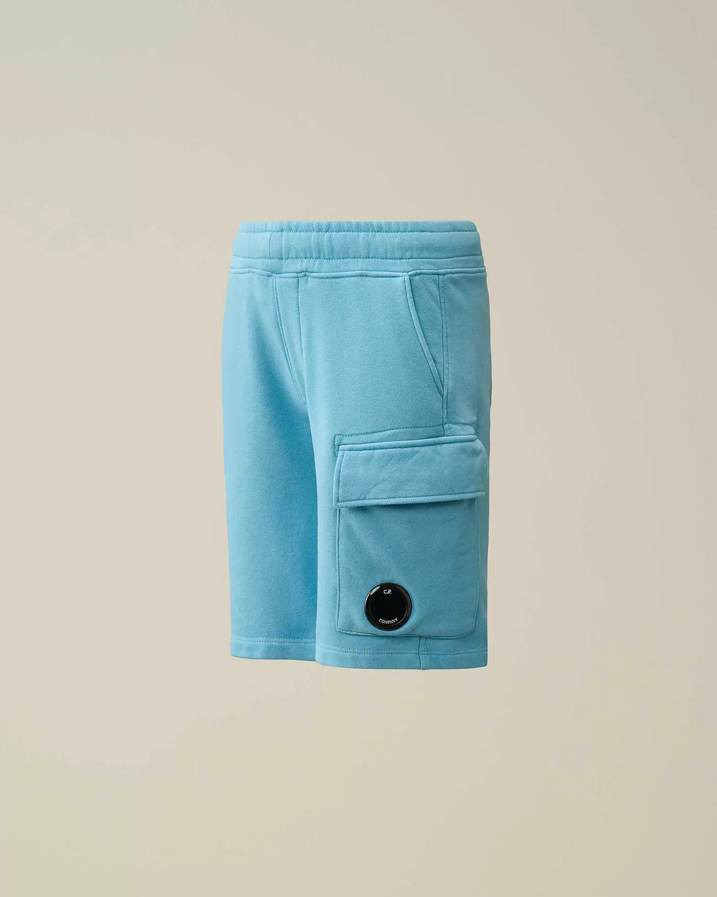 u16_diagonal_fleece_cargo_shorts_1-6.webp Kids C.P. Company Vêtements 4-8 Ans^U16 Diagonal Fleece Cargo Shorts