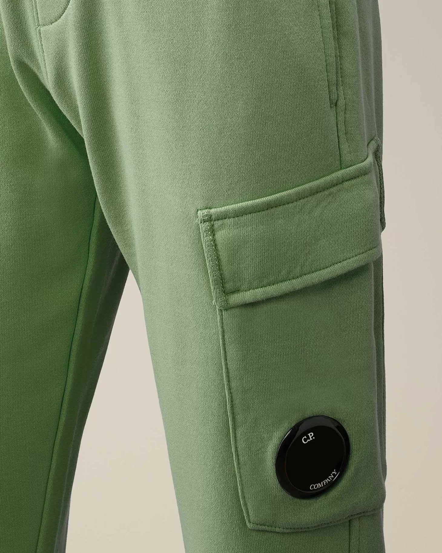 u16_diagonal_fleece_cargo_sweatpants_4-8.webp Kids C.P. Company Vêtements 4-8 Ans^U16 Diagonal Fleece Cargo Sweatpants