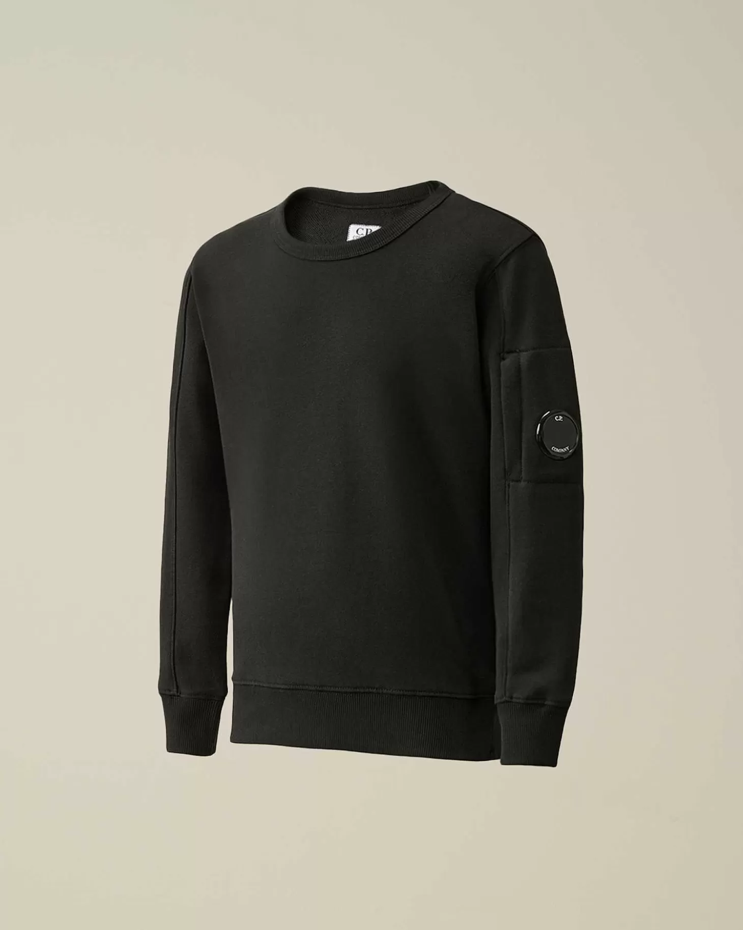 u16_diagonal_fleece_lens_sweatshirt_1-4.webp Kids C.P. Company Vêtements 10-14 Ans^U16 Diagonal Fleece Lens Sweatshirt