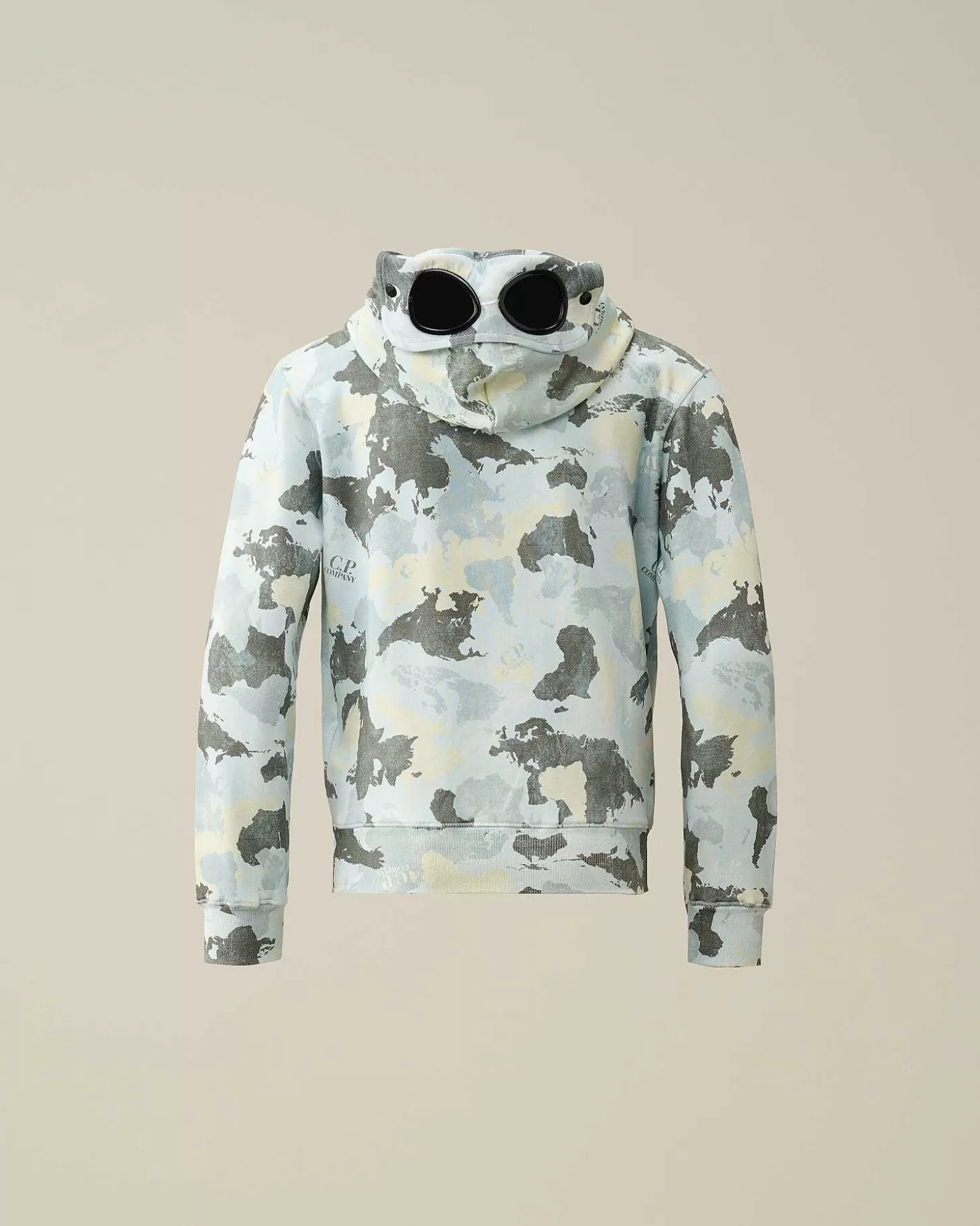 u16_diagonal_fleece_printed_goggle_hoodie_3.webp Kids C.P. Company Vêtements 4-8 Ans^U16 Diagonal Fleece Printed Goggle Hoodie
