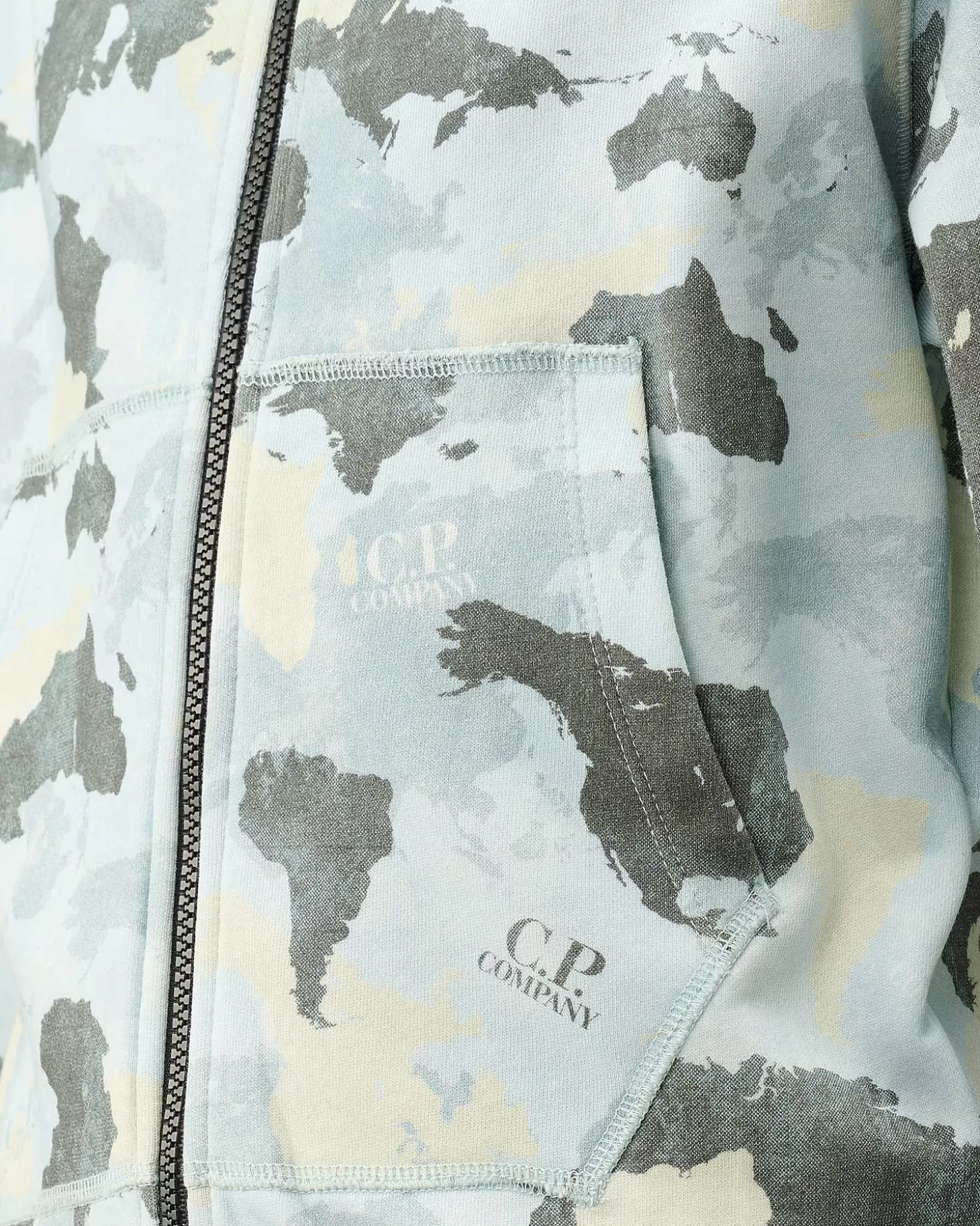 u16_diagonal_fleece_printed_goggle_hoodie_4.webp Kids C.P. Company Vêtements 4-8 Ans^U16 Diagonal Fleece Printed Goggle Hoodie