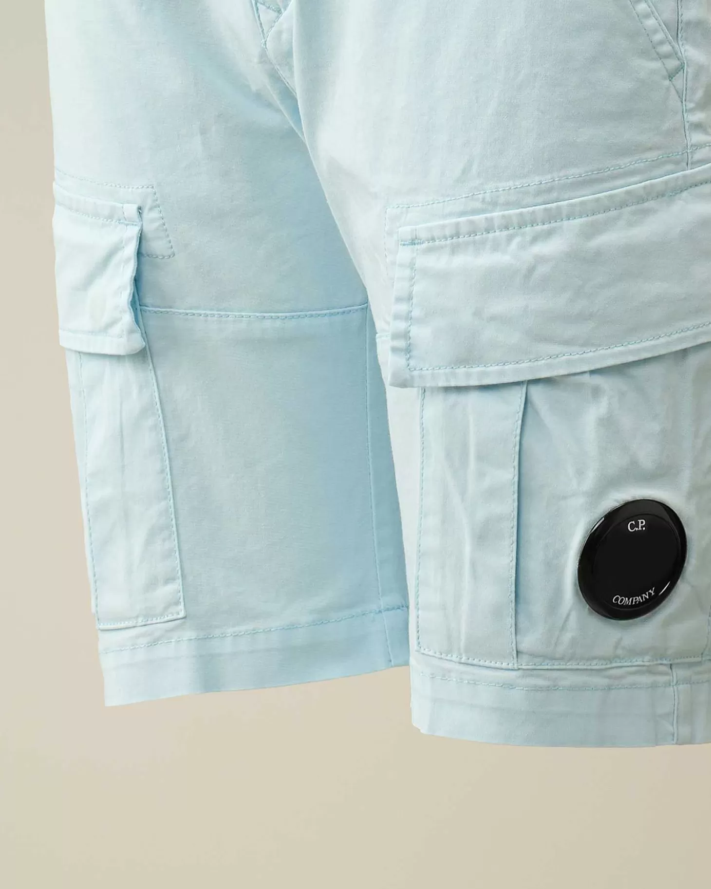 u16_stretch_gabardine_cargo_shorts_4-4.webp Kids C.P. Company Vêtements 4-8 Ans^U16 Stretch Gabardine Cargo Shorts