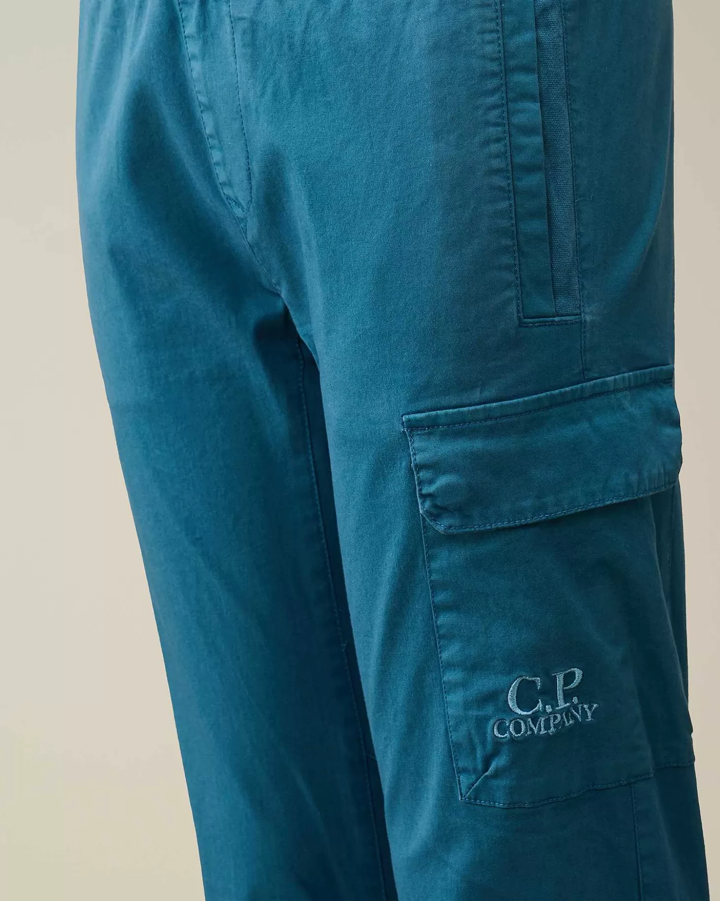 u16_stretch_gabardine_pants_4-2.webp Kids C.P. Company Vêtements 10-14 Ans^U16 Stretch Gabardine Pants